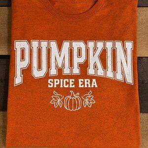 Size XL - Pumpkin Spice Era Tee (Heathered Dark Orange)